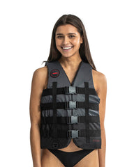 Jobe 4 Buckle Life Vest Buoyancy Aid - Black