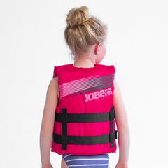 Jobe Nylon Kids Life Vest Buoyancy Aid - Hot Pink